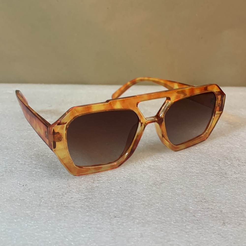 Spexx Casual Orange and Yellow Frame Fashion Sunglasses 🕶️ - Picture 2 of 6